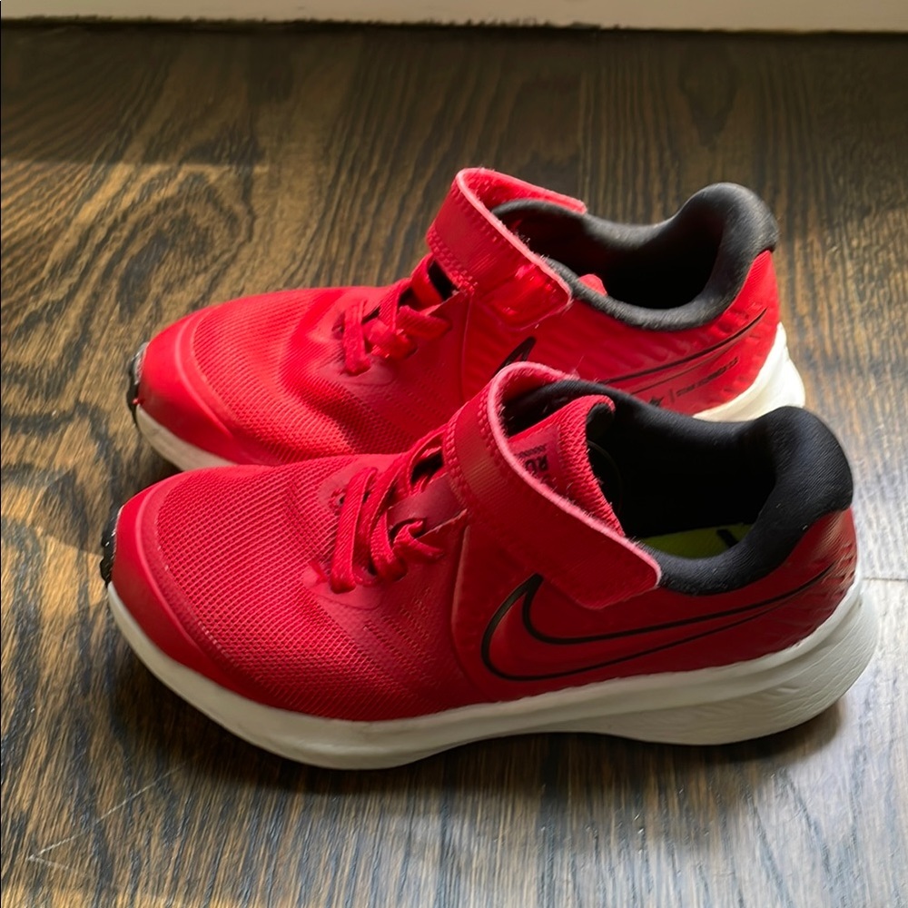 Nike Kids Red Athletic Shoes